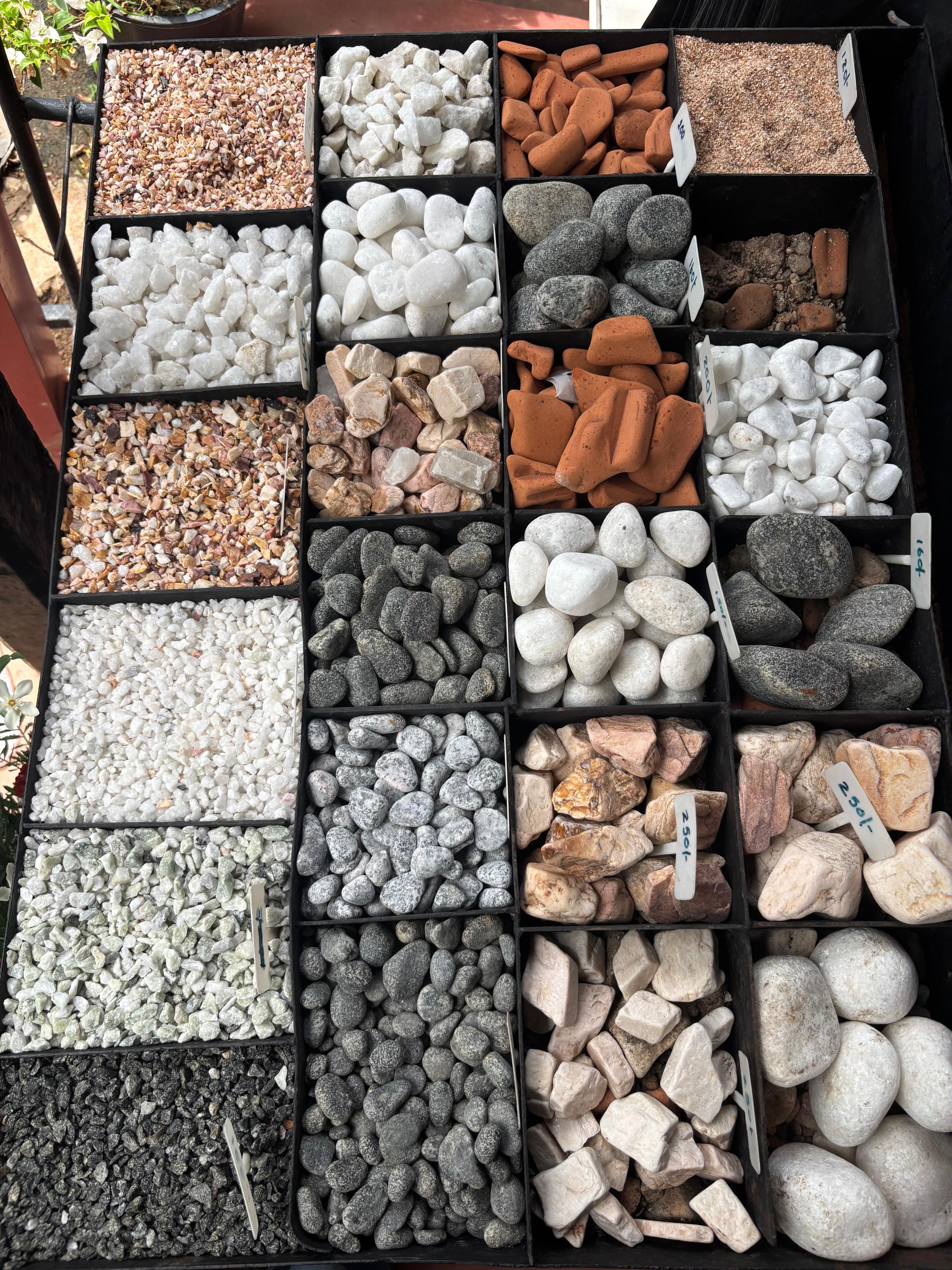 Black Basalt Decorative Stones